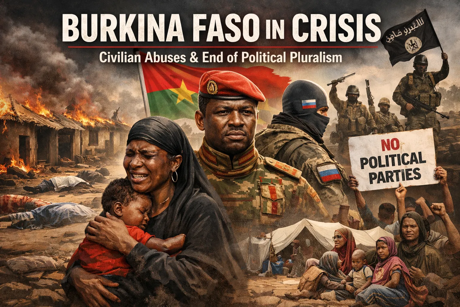 Inside Burkina Faso’s Deepening Crisis: Civilian Abuses and the End of Political Pluralism 