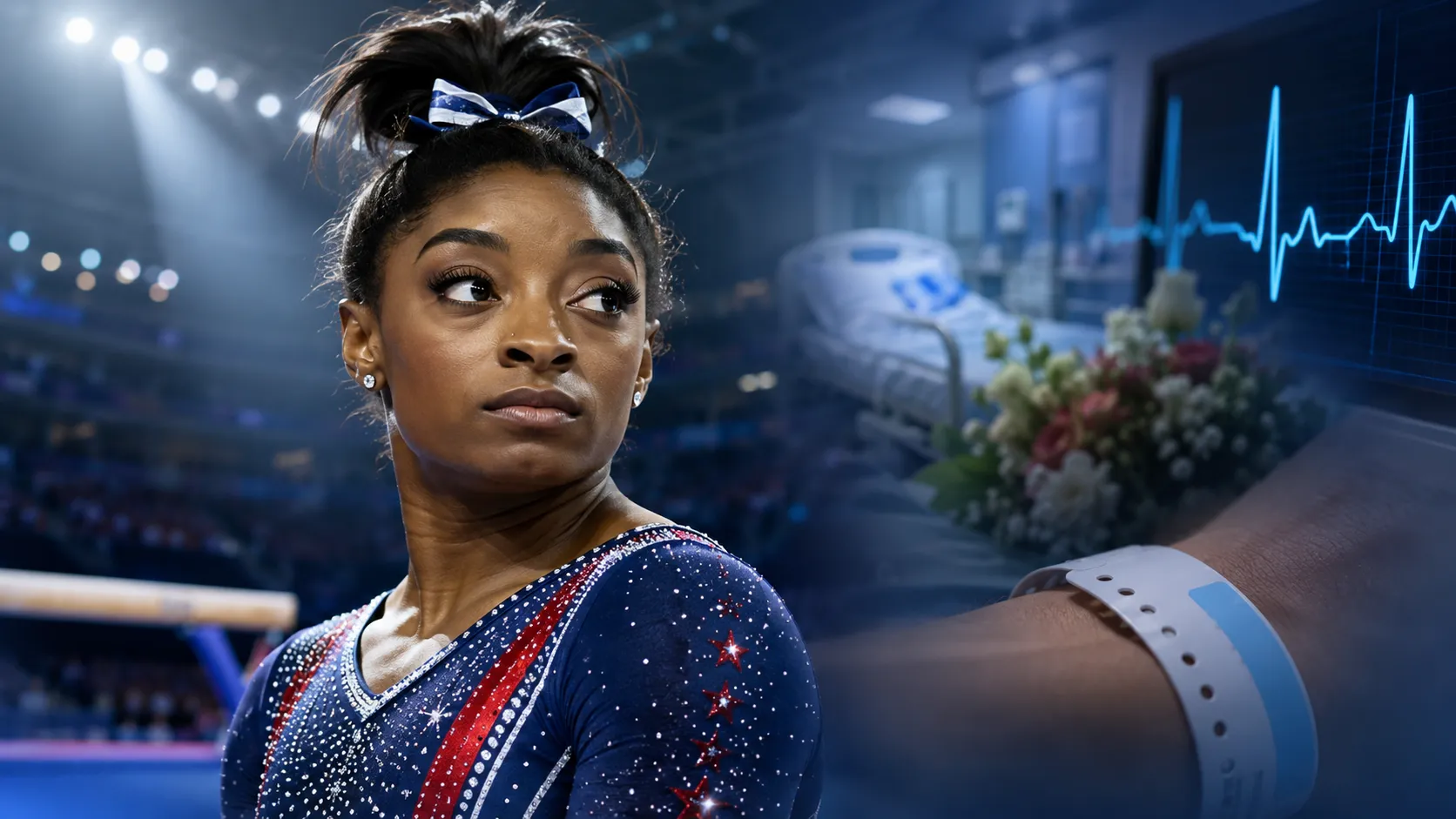  Biles Recovering After Frightening Incident