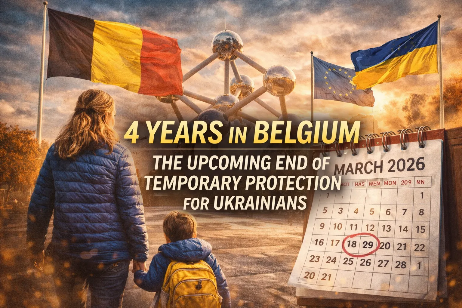 The End of Temporary Protection for Ukrainians in Belgium After Four Years