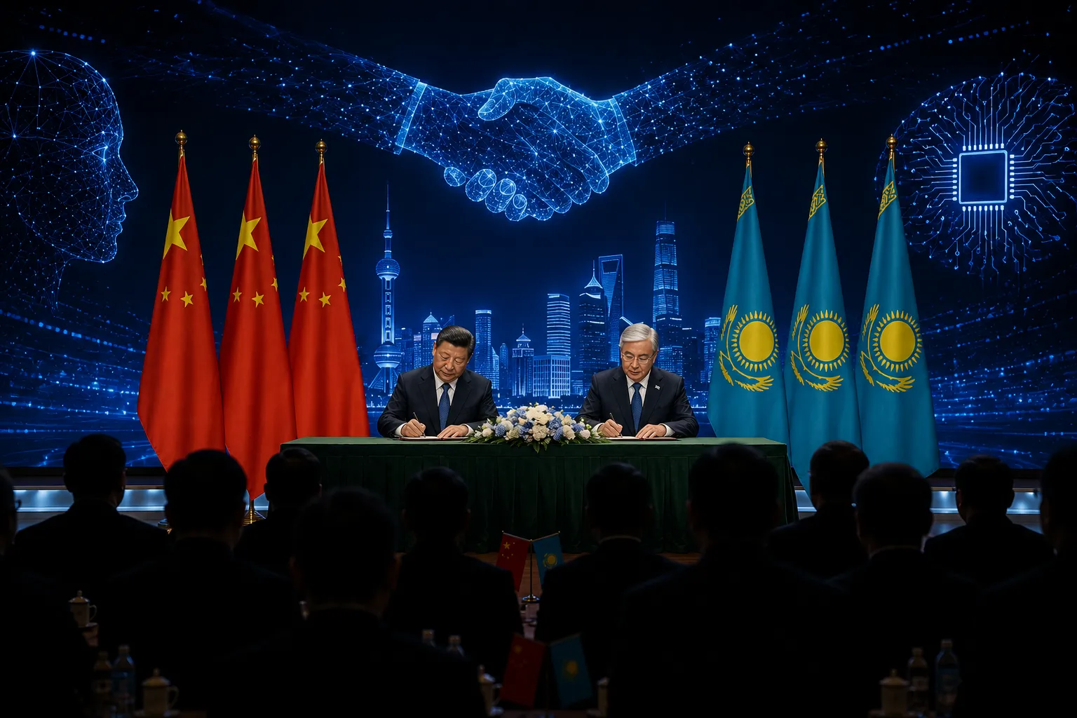 Xi Jingping praises China-Kazakhstan relations after signing $13bn in deals