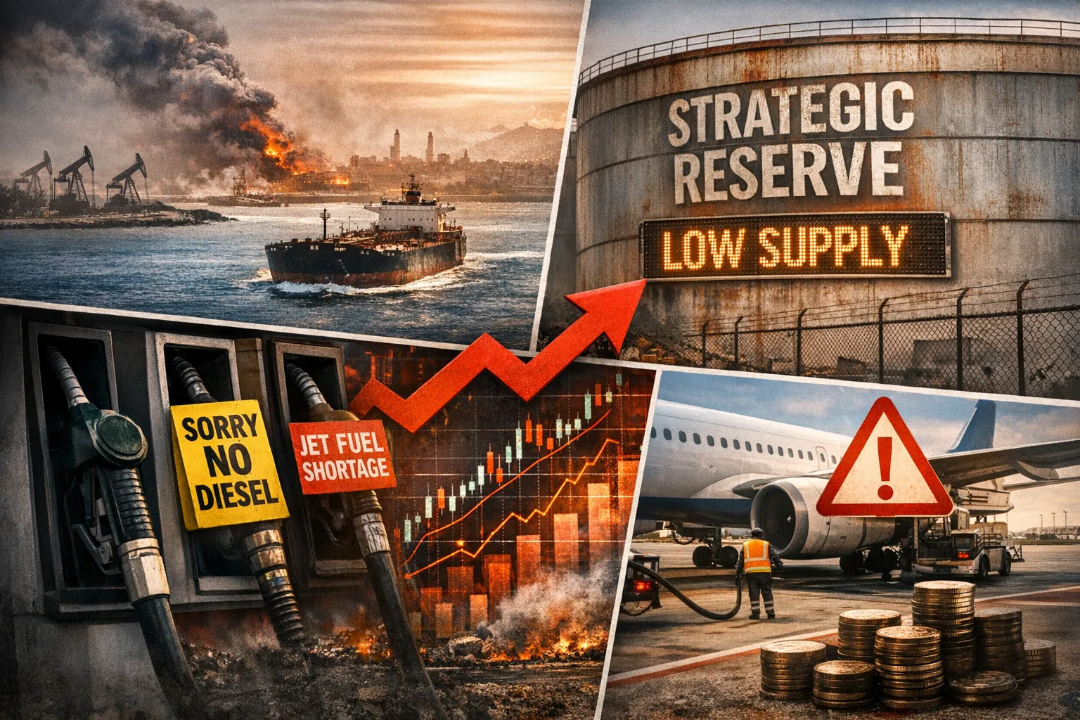 Global Energy Crisis Deepens as Oil Supply Losses Set to Double, IEA Warns