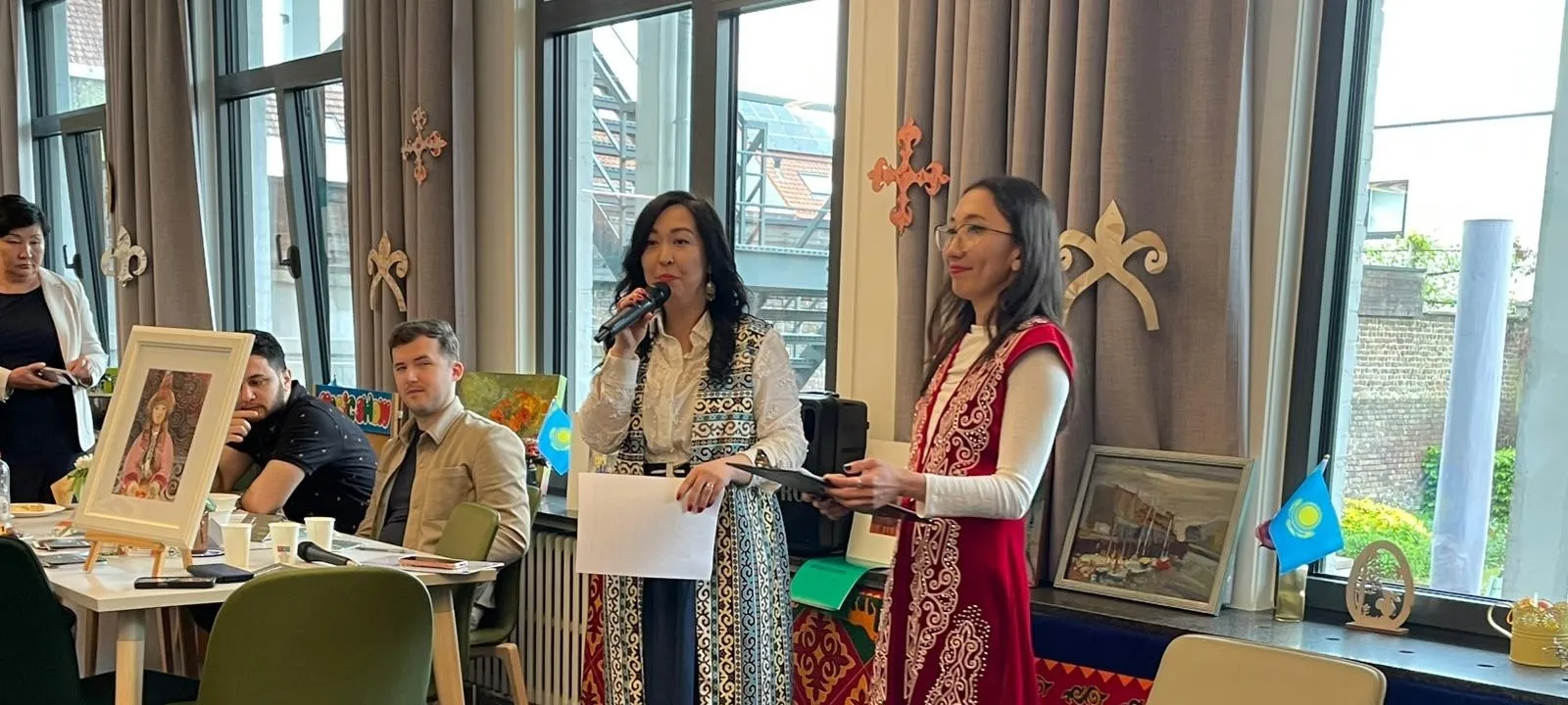 Opening	of	the	Kazakh	Cultural	Centre “Qazaq	Roots” in	Ghent