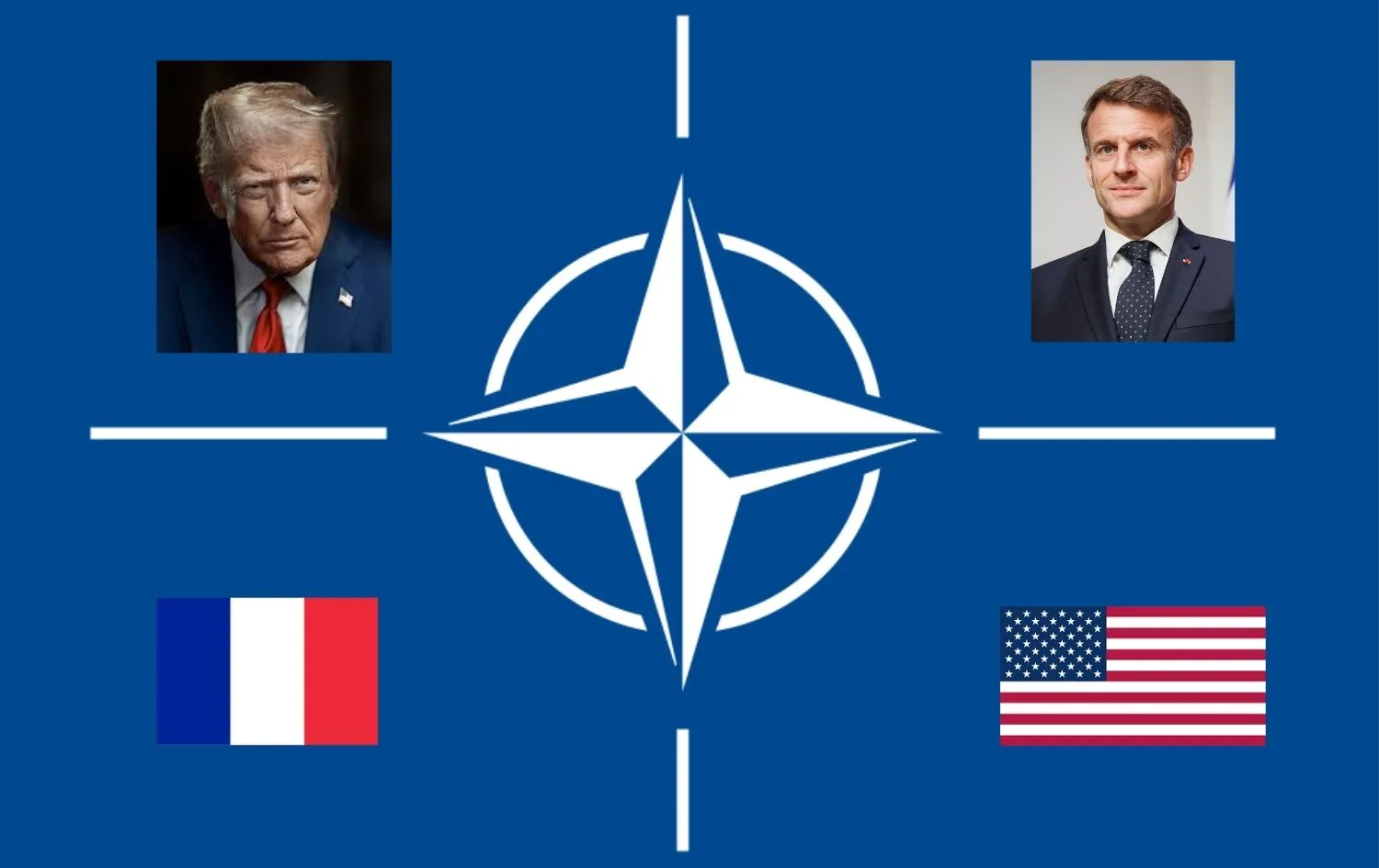 Macron calls on Trump to be serious