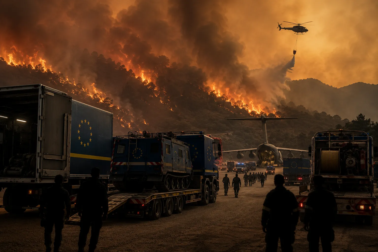 Wildfire response systems in EU are at their limit
