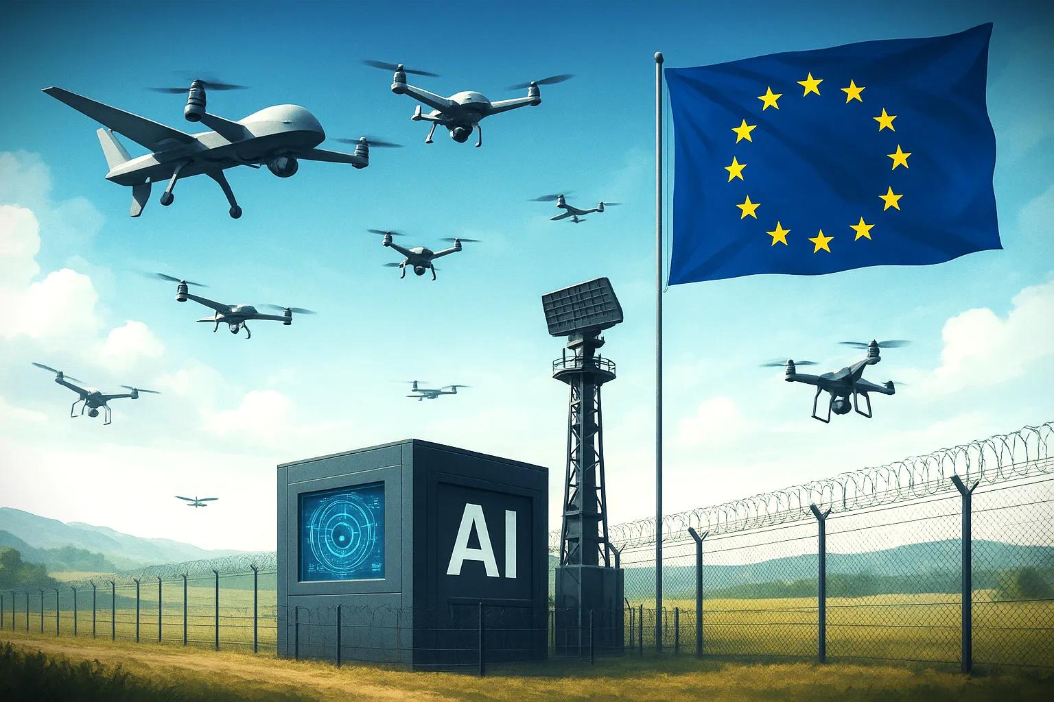 EU’s AI-Powered Drone Defense Initiative Set to Transform Eastern Security
