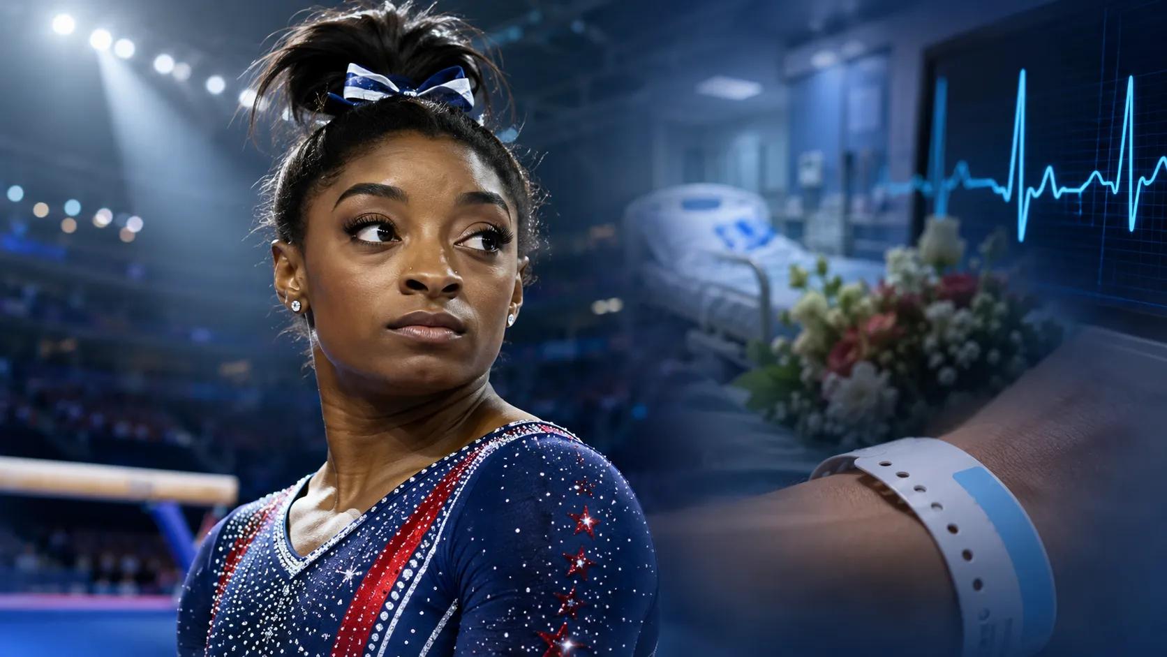 Biles Recovering After Frightening Incident