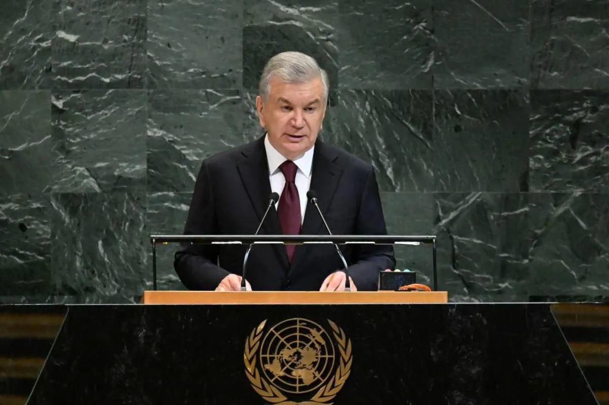 President of Uzbekistan advocates for solidarity during the UN General Assembly