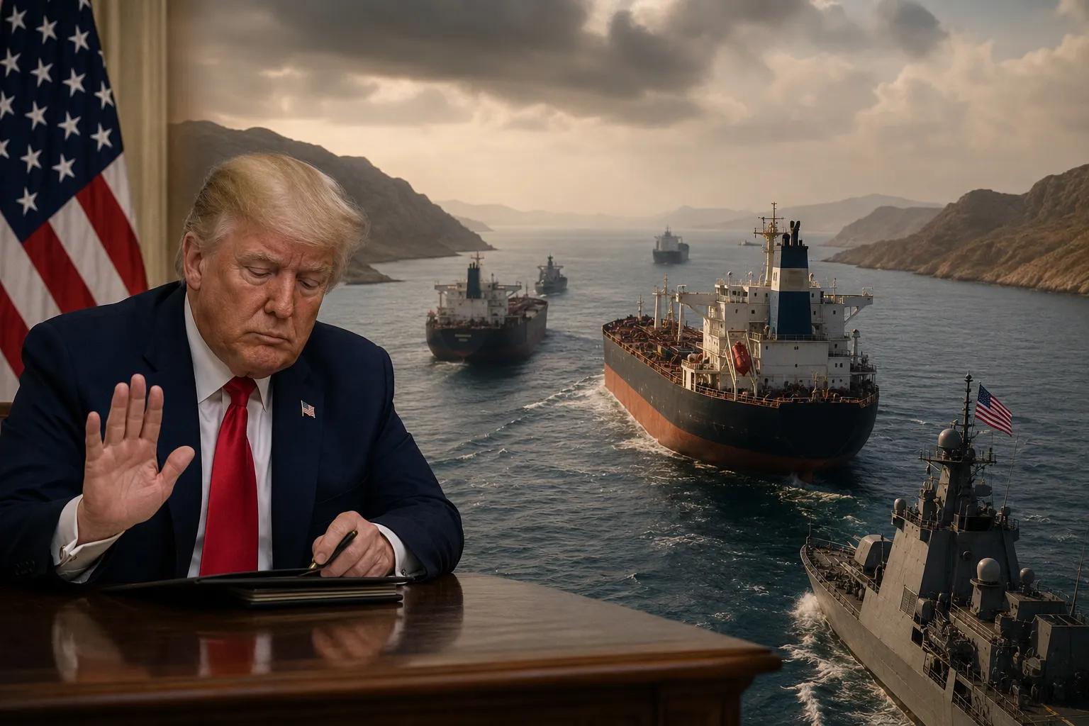US operation to escort ships in Hormuz on pause two days after being announced
