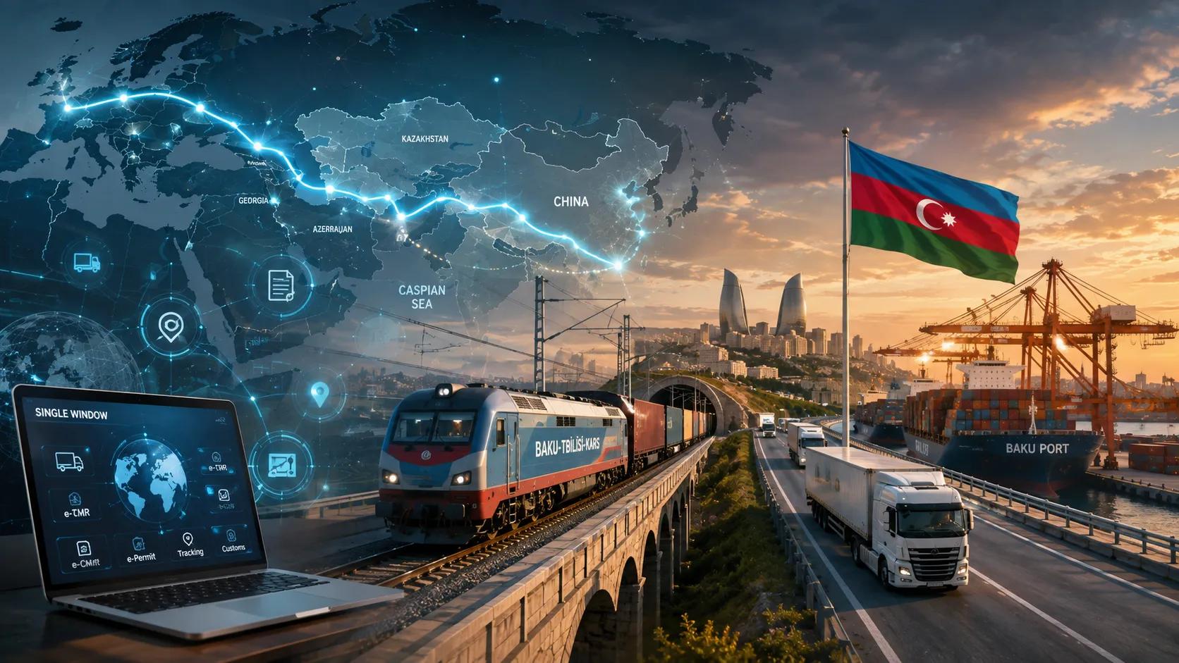 Azerbaijan Reshapes the Middle Corridor: Digital Ambition vs. Logistics