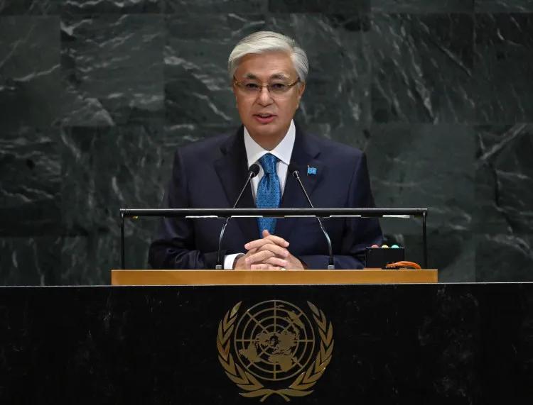 Kazakhstan’s President Tokayev Addresses UN Assembly