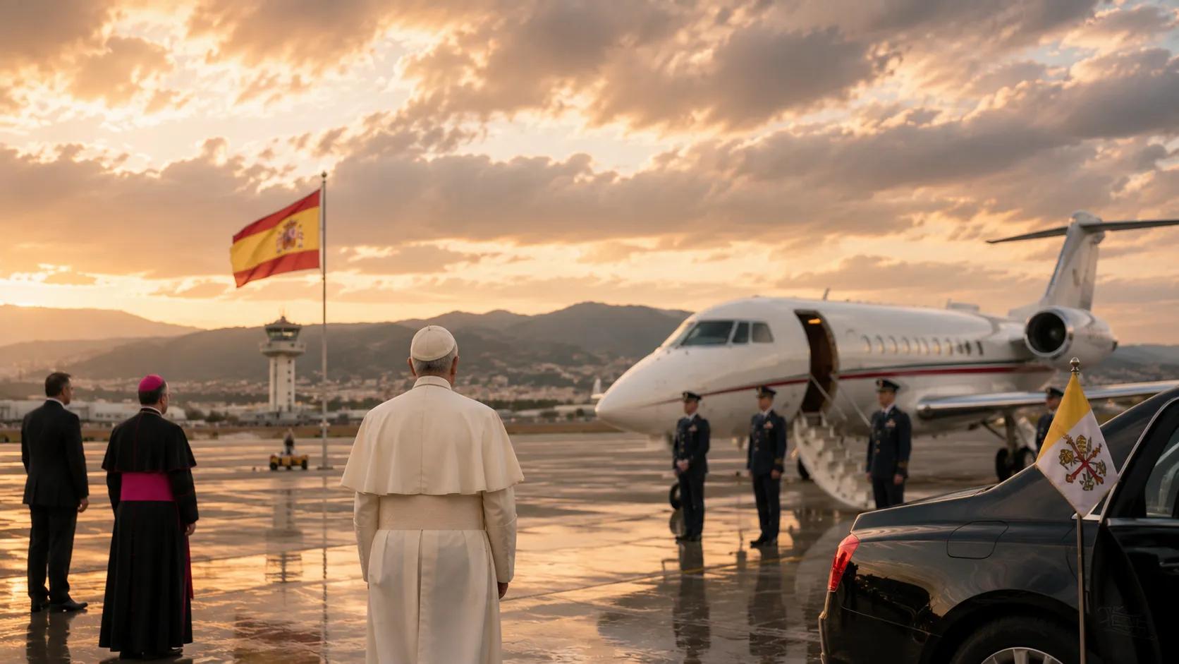 King of Spain Lends Jet to Pope