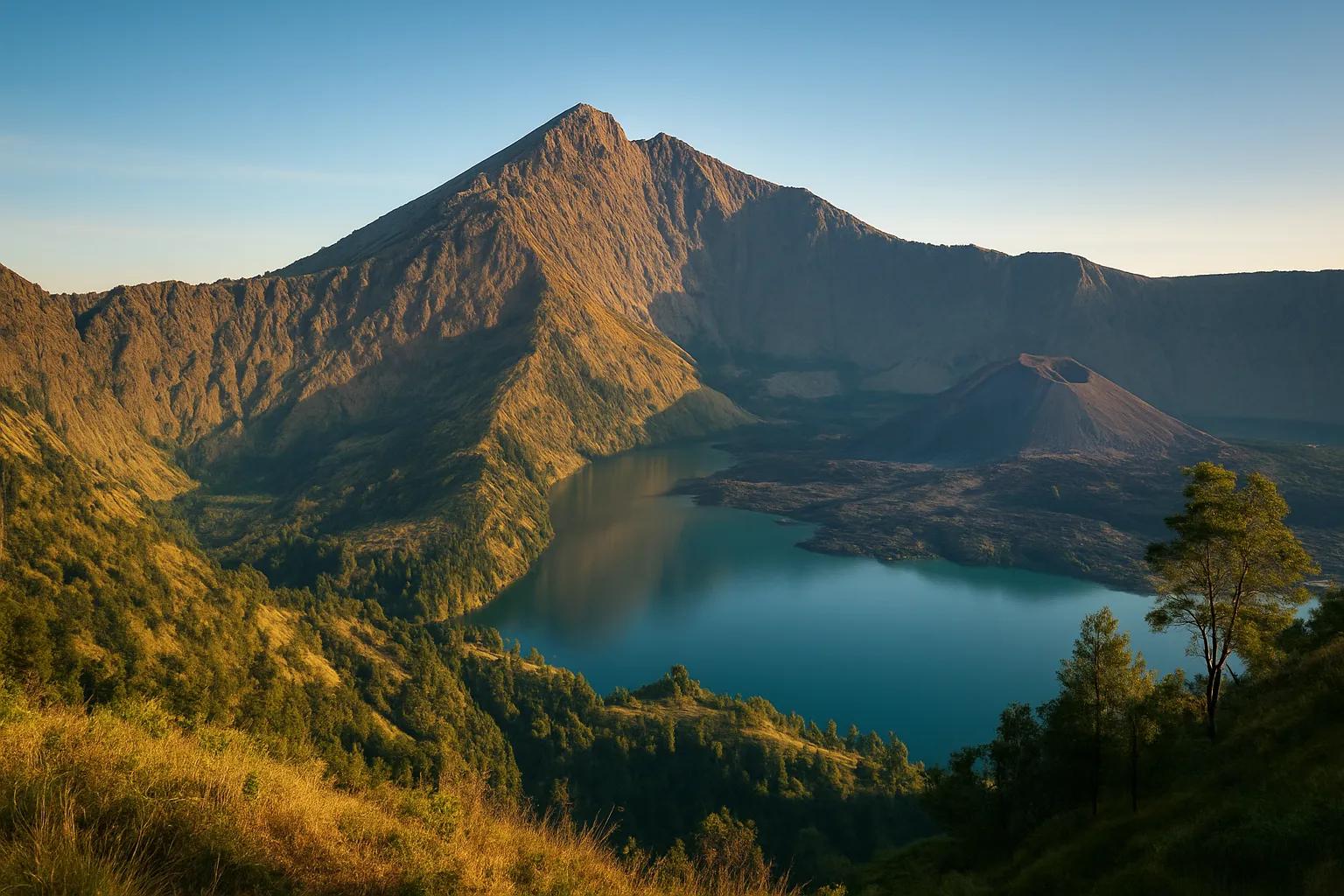 Mount Rinjani of Indonesia