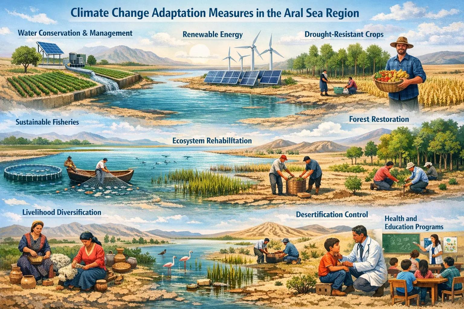 Climate Change Adaptation Measures in the Aral Sea Region