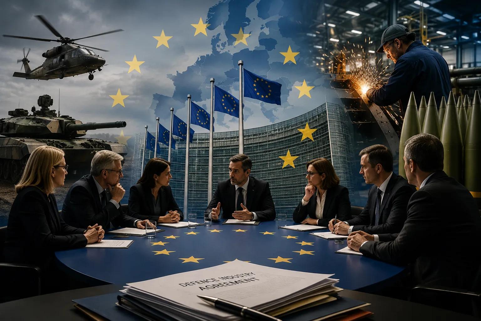 EU in rush to approve a new defence industry agreement