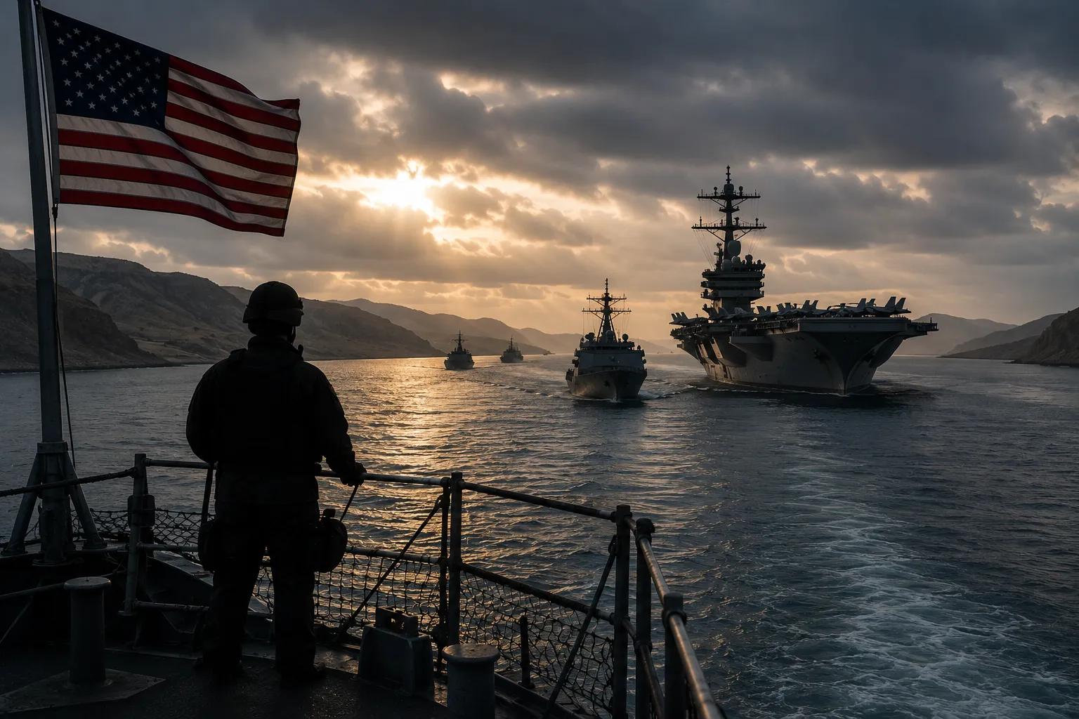 Trump says that Strait of Hormuz will be kept under US control