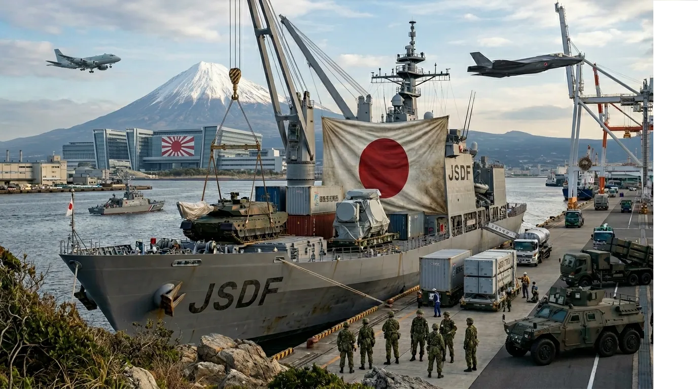Japan Sheds Its Pacifist Past