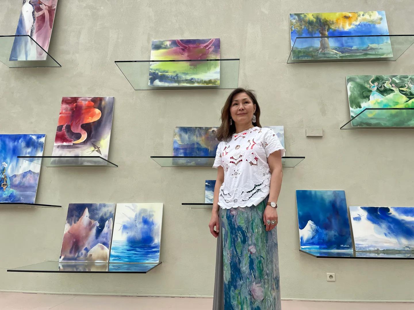 The Celestial Swan: Madina Bazarkhan’s Exhibition in Bruges